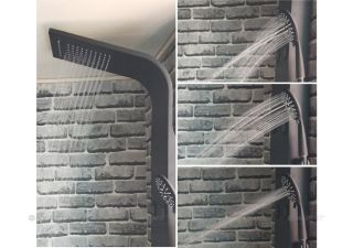 Душевая панель Aquanet Galaxy Black AP40-04